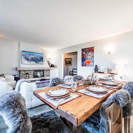 Apartment Sunny Penthouse In The Center Megeve
