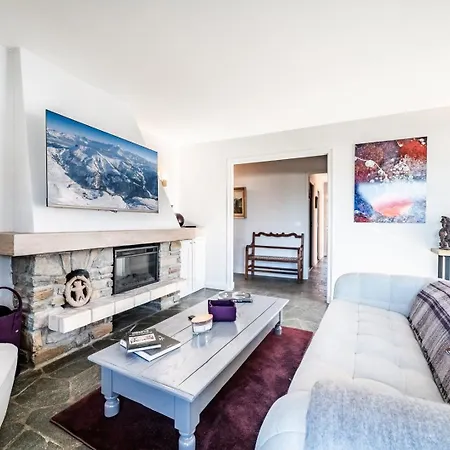 Apartment Sunny Penthouse In The Center Megeve